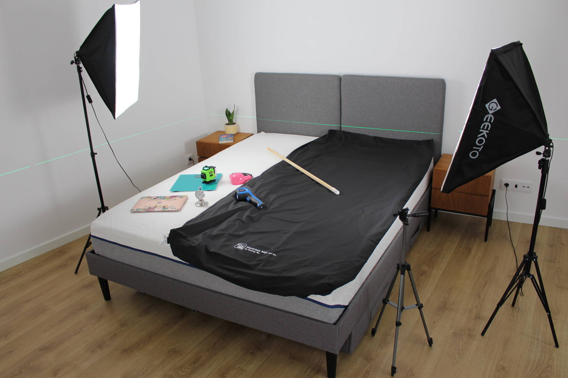 imagem do set de testes do airi sleeplab